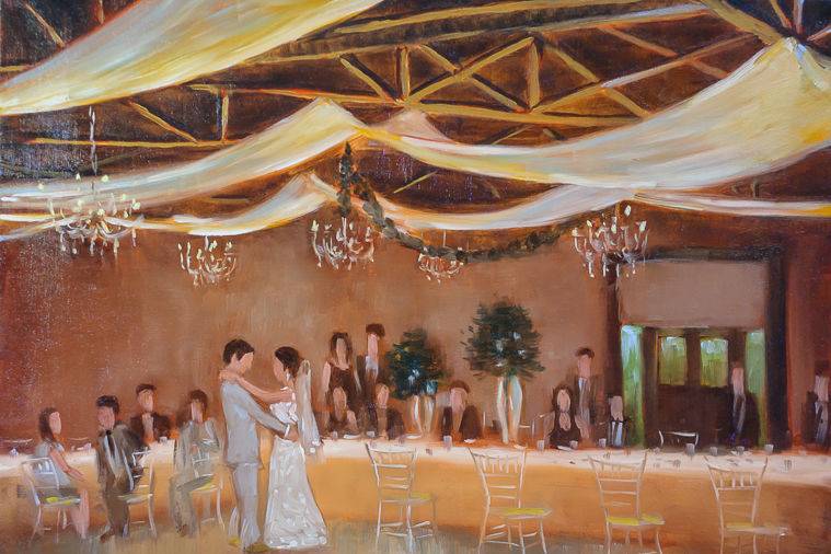 Tesh's LIVE Wedding And Event Paintings