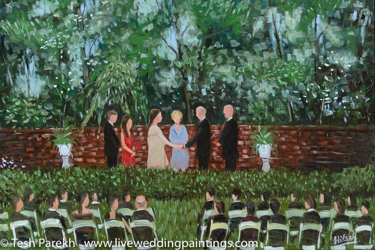 Tesh's LIVE Wedding And Event Paintings