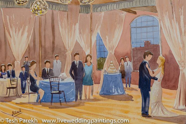 Tesh's LIVE Wedding And Event Paintings