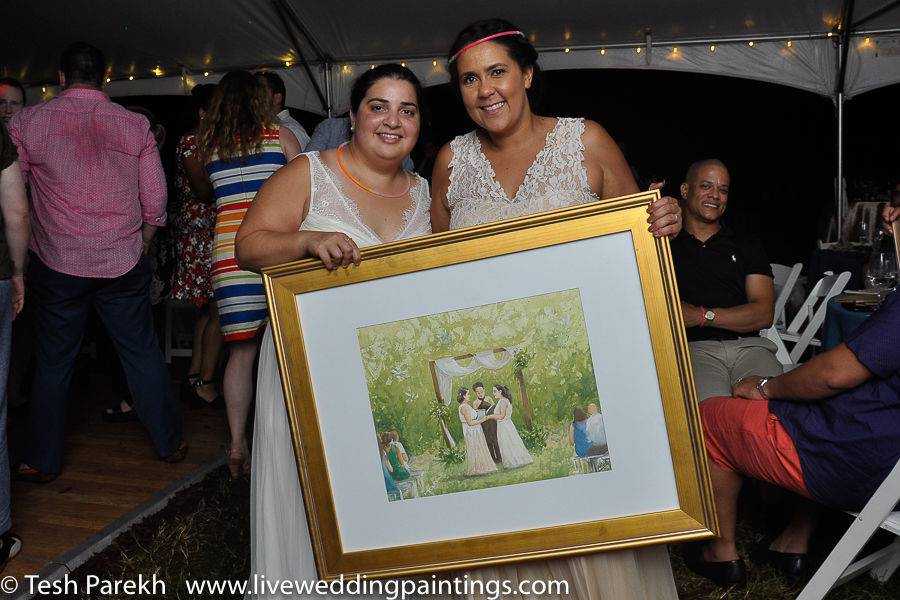 Tesh's LIVE Wedding And Event Paintings