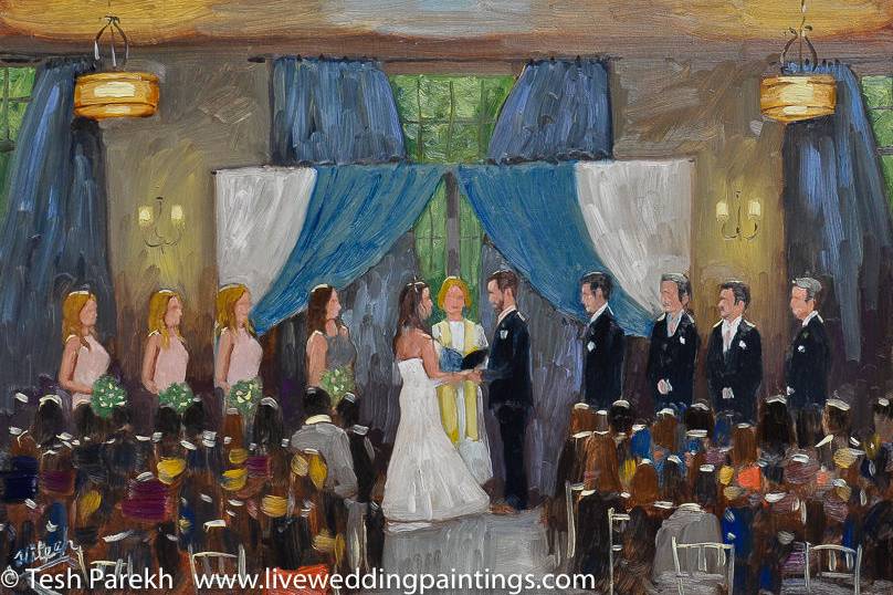 Tesh's LIVE Wedding And Event Paintings