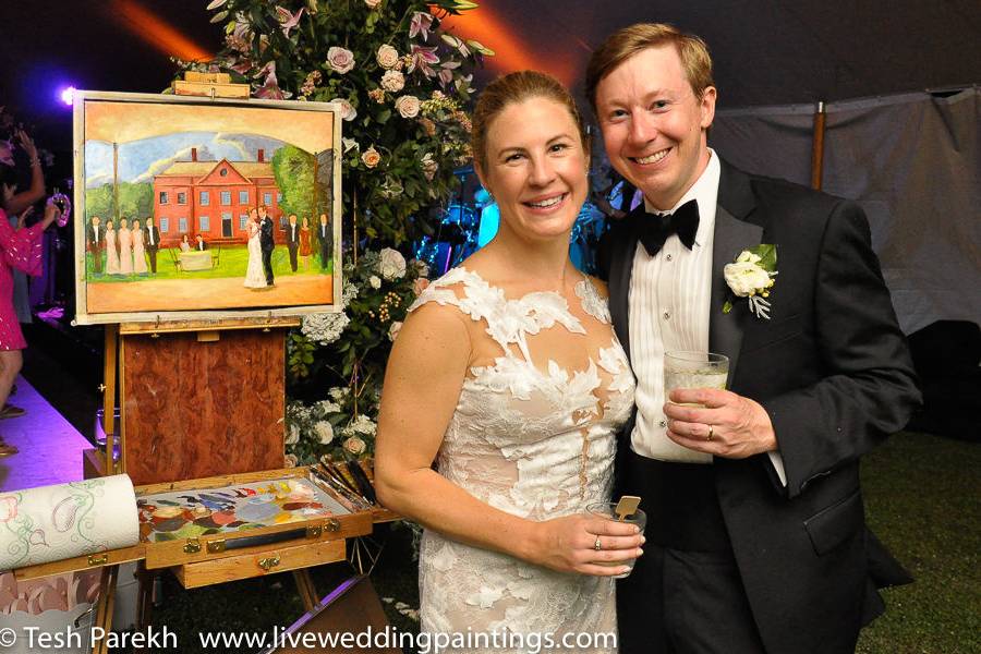 Tesh's LIVE Wedding And Event Paintings