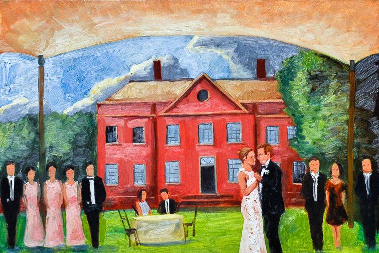 Tesh's LIVE Wedding And Event Paintings