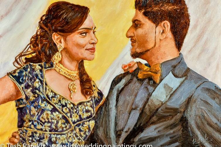 Tesh's LIVE Wedding And Event Paintings