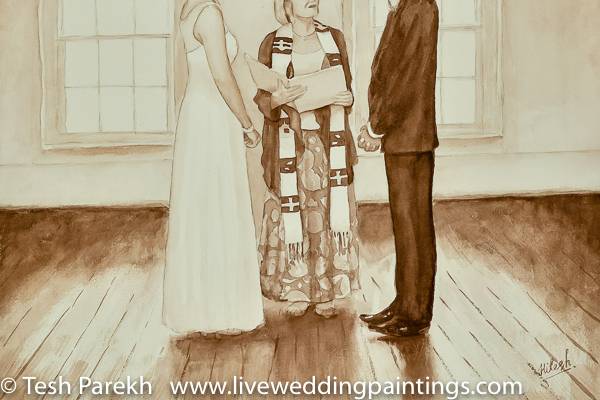 Tesh's LIVE Wedding And Event Paintings