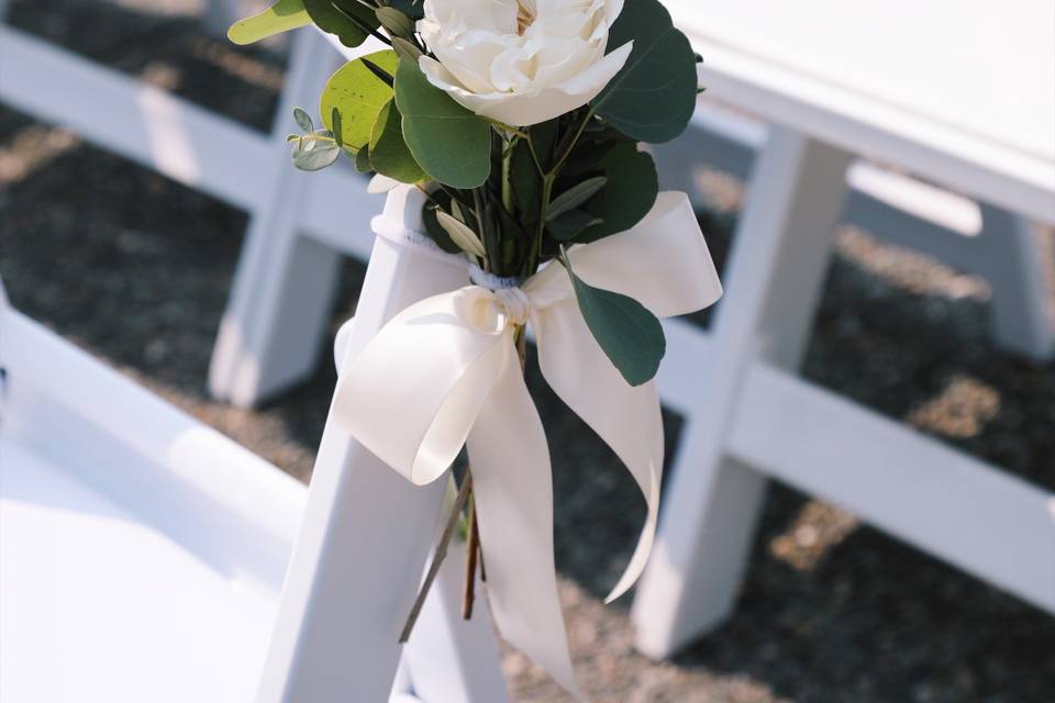 Aisle flowers