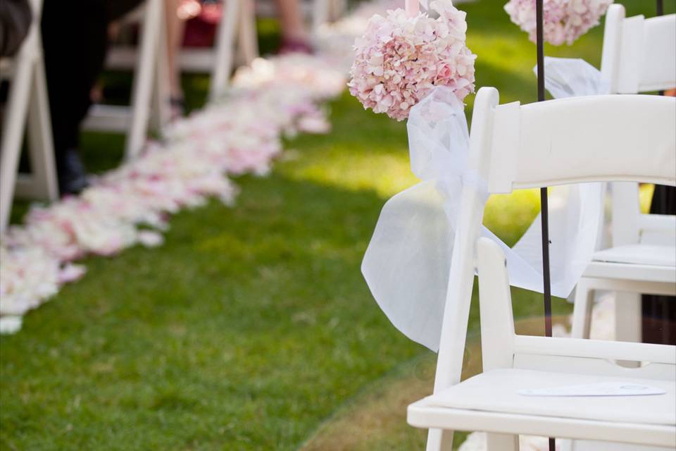 Aisle flowers