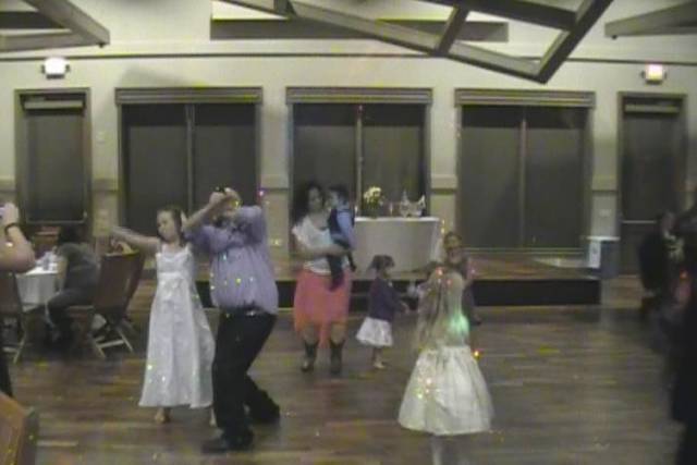 Kids at the wedding