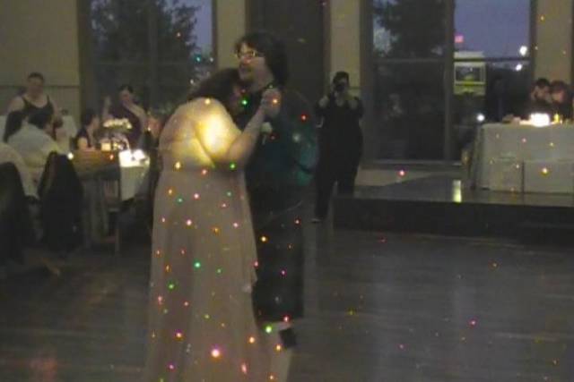 Dancing couple