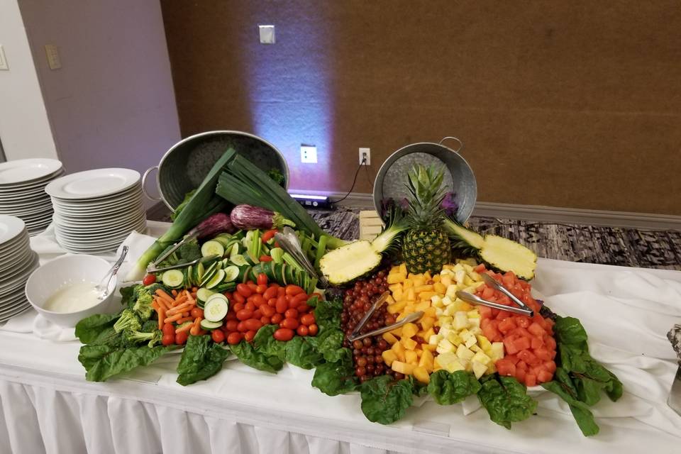Fruit and vegetable display