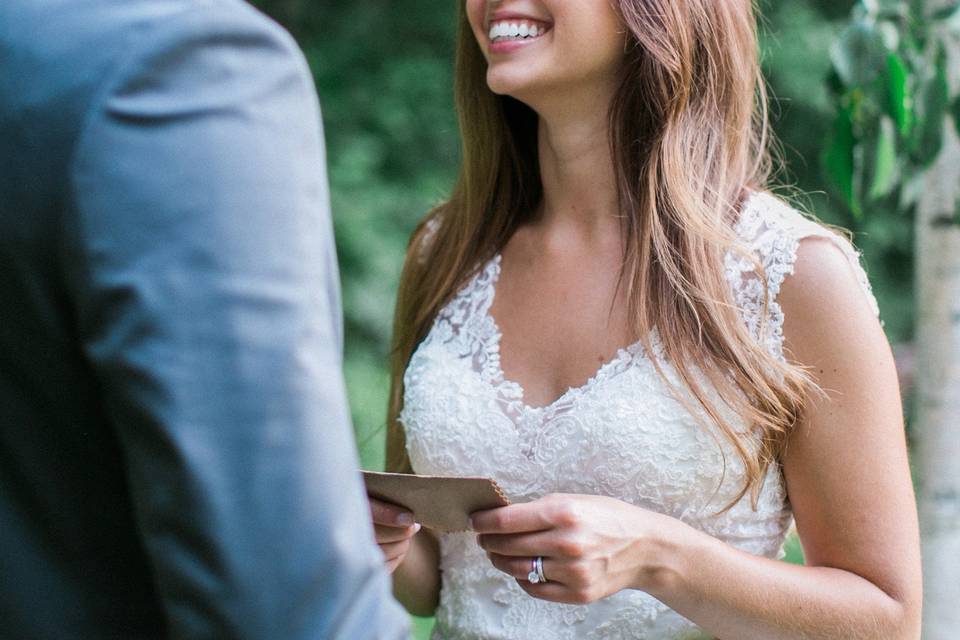 Exchange your vows in a beautiful natural setting