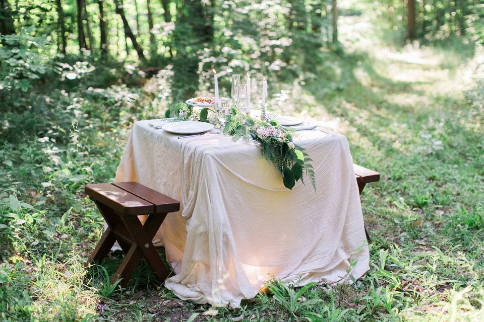 Sweetheart table