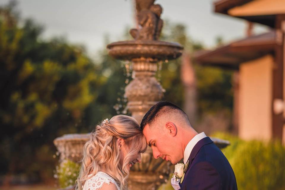 Hillside Fountain Photo