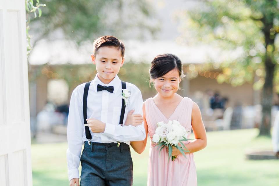 Flower girl bouquet