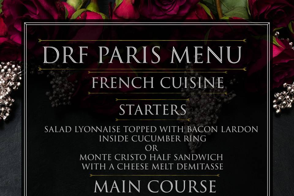 Grace Menu