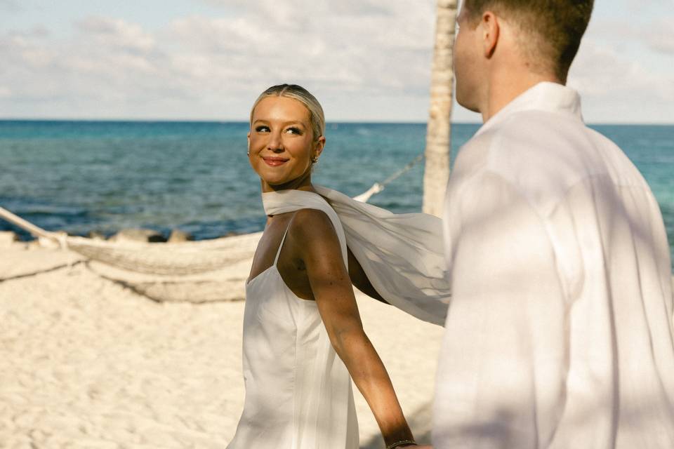 The beachfront