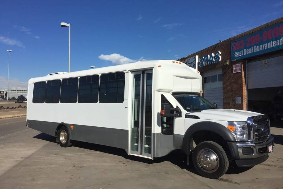 Shuttle Bus Exterior