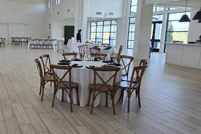 Wedding Reception Room Setup