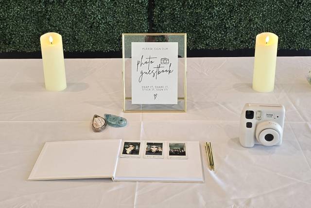 Polaroid Photo Guest Book