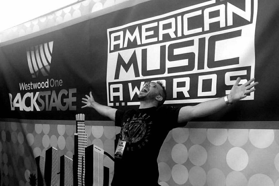 DJ Dan at the American Music Awards!