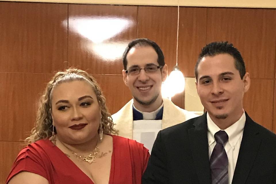 Married on valentine’s day!