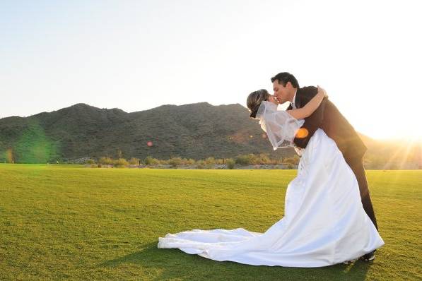 Wedding of Juan and Cynthia at Verrado. November, 2009
