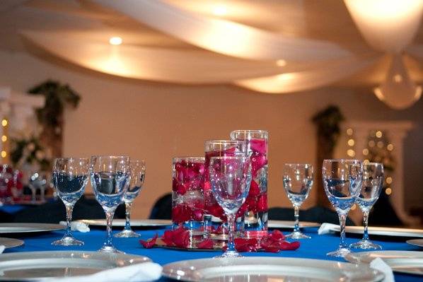 Wedding Table at E&B Suenos Reception Hall