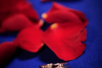 Wedding Rings and Roses