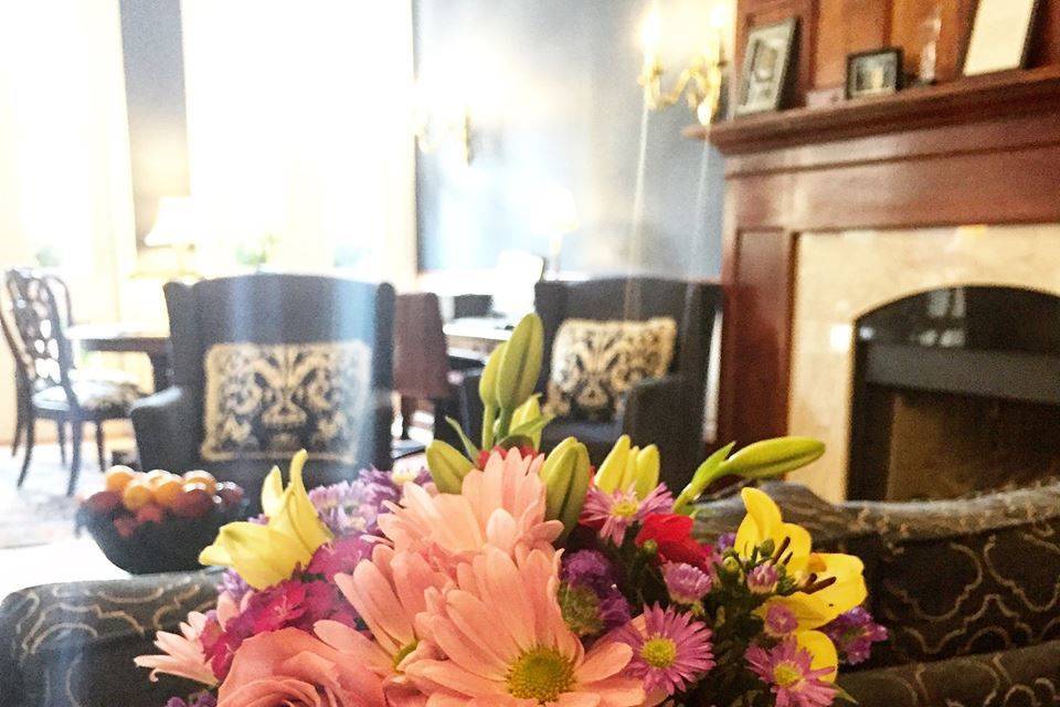 Floral centerpiece