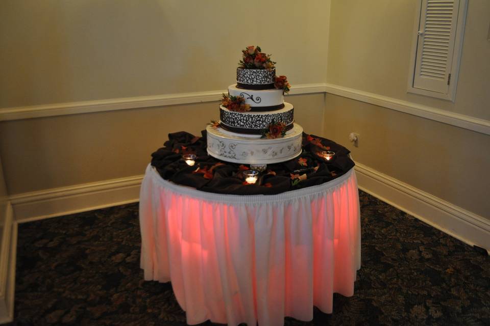 Cake lighting