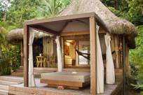 The Honeymoon Bures located at Qamea Resort & Spa in Fiji