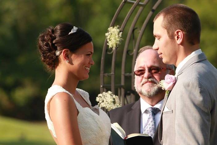 Bride and groom