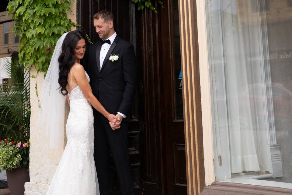 Ivy Bride and Groom