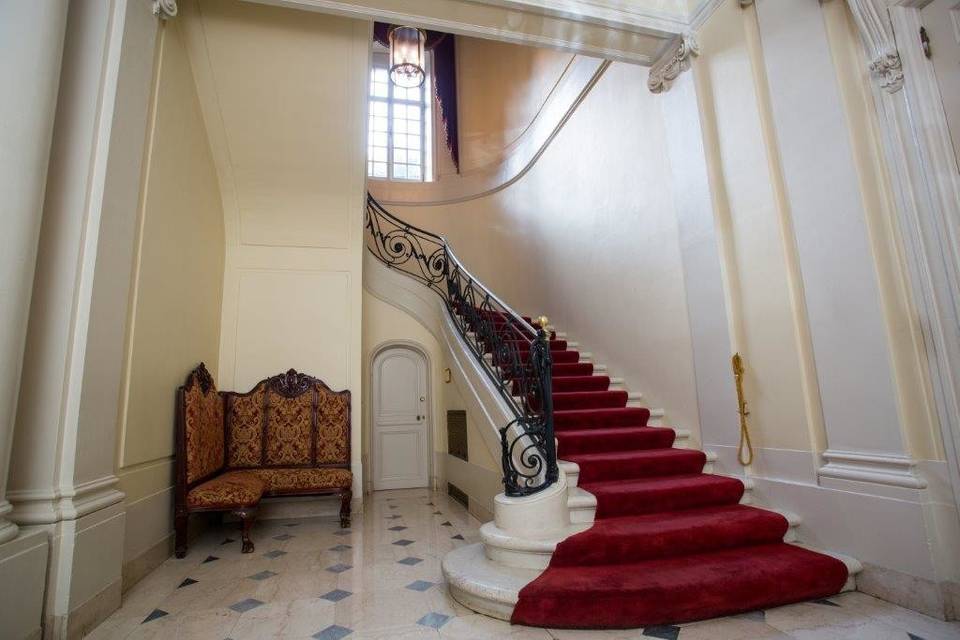 The staircase in its grandeur
