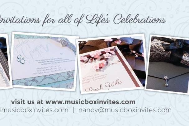 Music Box Invites