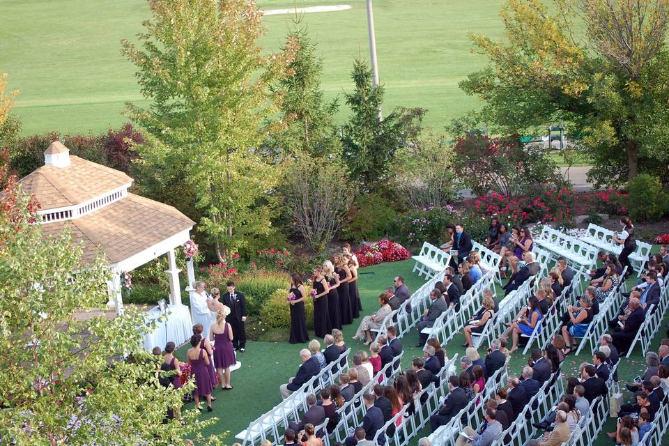 Outdoor Event Area Ceremony