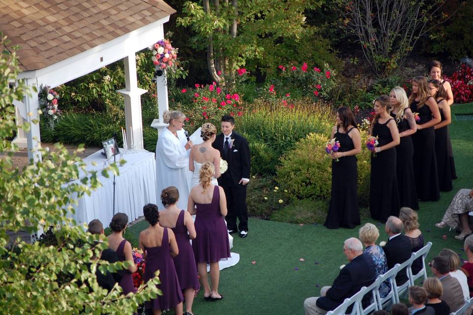 Outdoor Event Area Ceremony