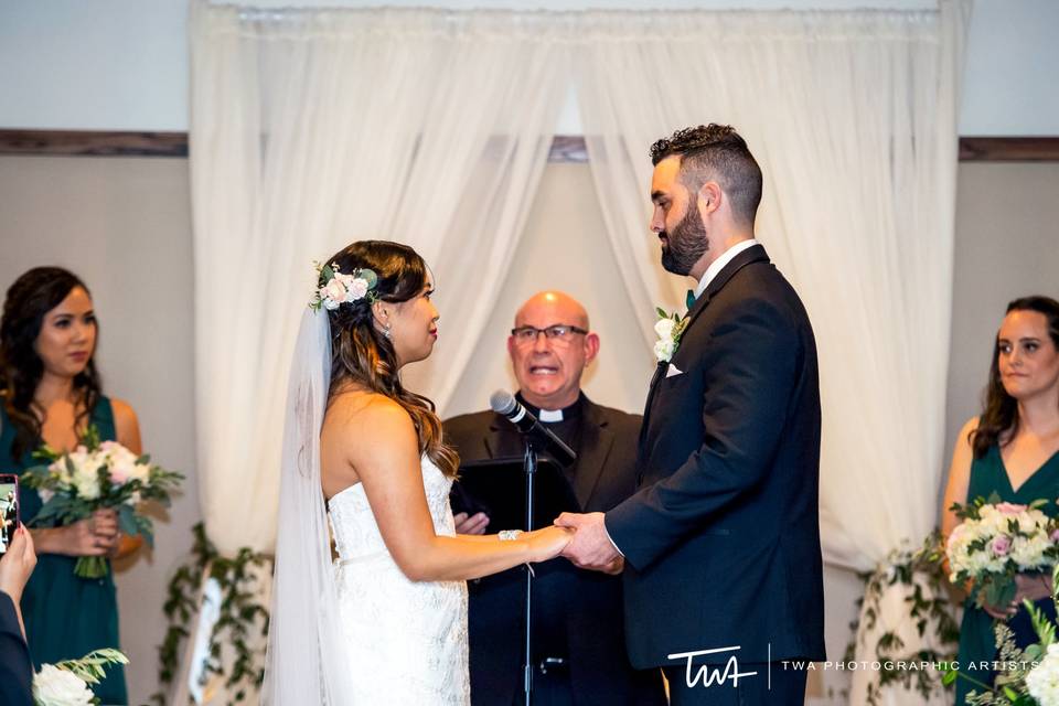 Indoor Wedding Ceremony