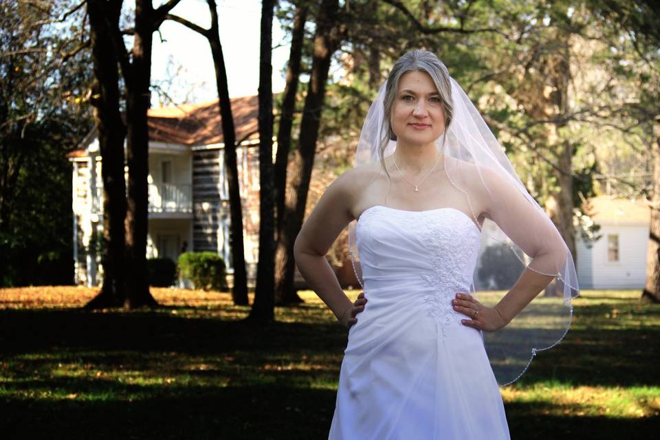 Bridal portrait