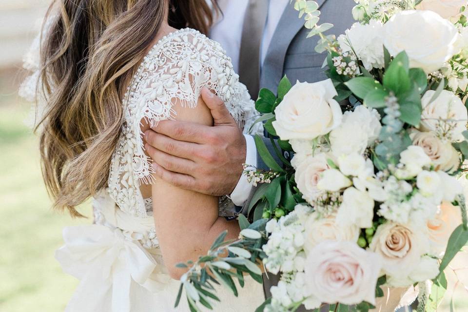 French Style Bride and Groom