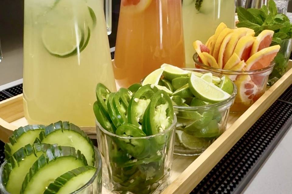 Margarita bar self serve