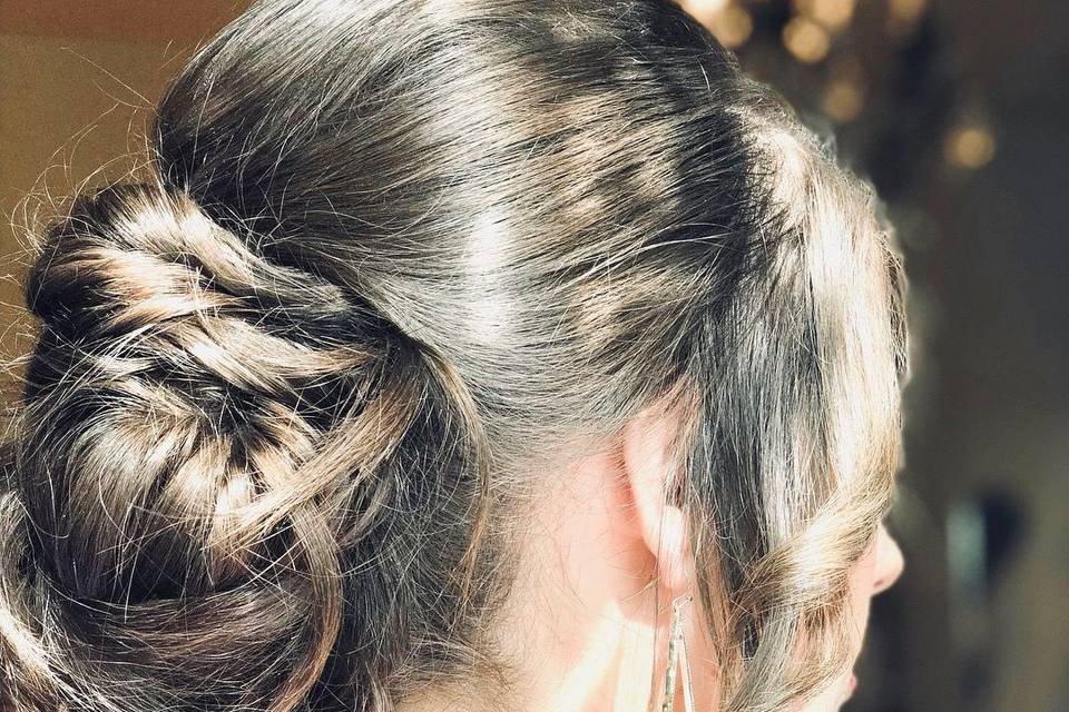 Elegant updo