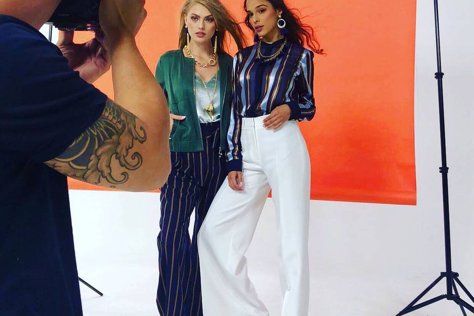 Photoshoot ongoing