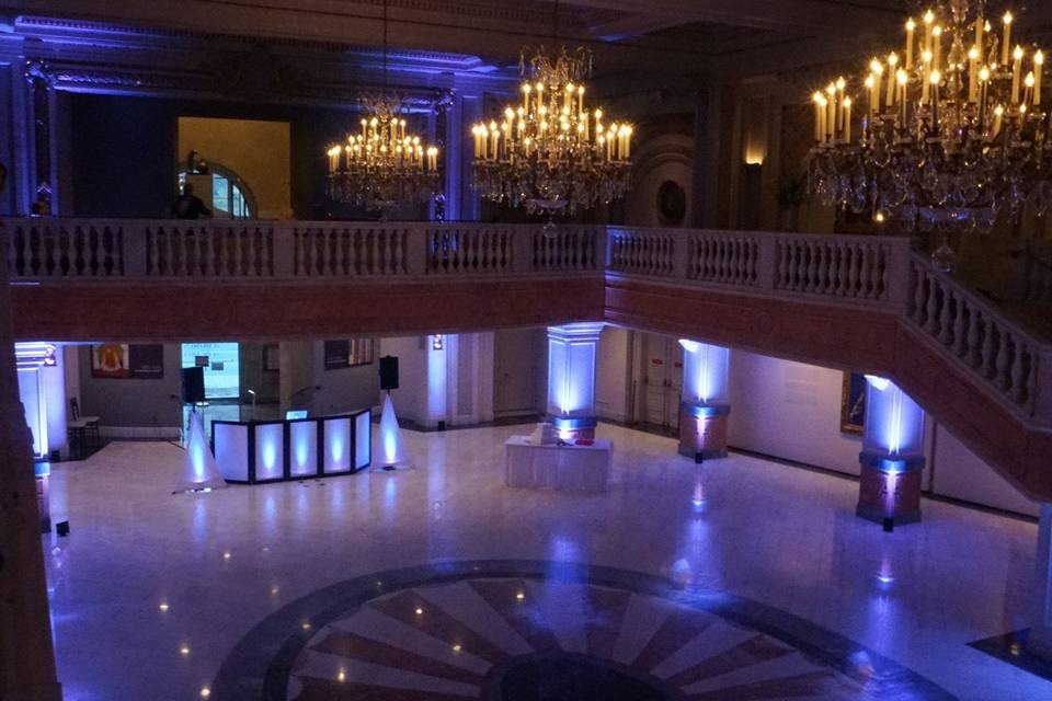 Ballroom area