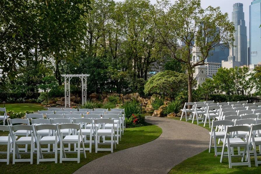 Outdoor Ceremony setup