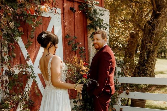 First look beside the red barn