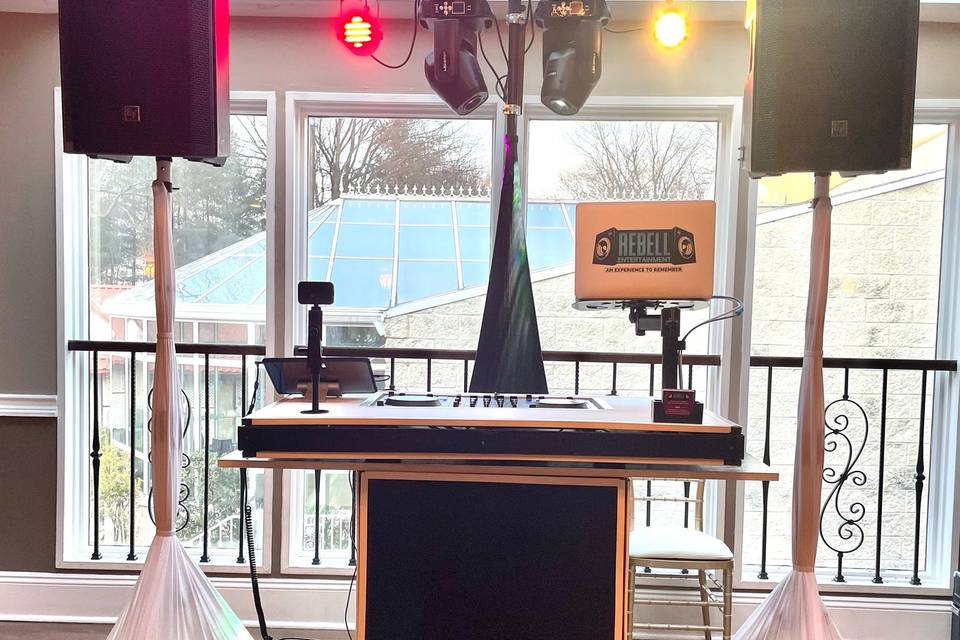 Wedding setup