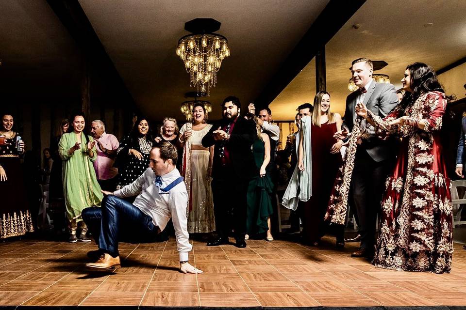 Wedding reception