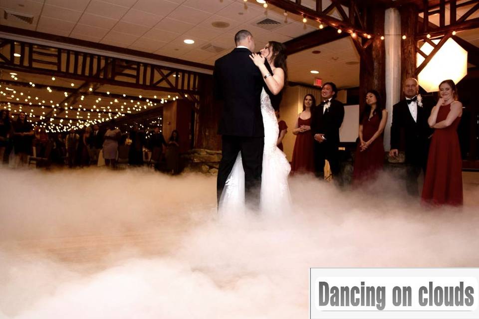 Couples first dance
