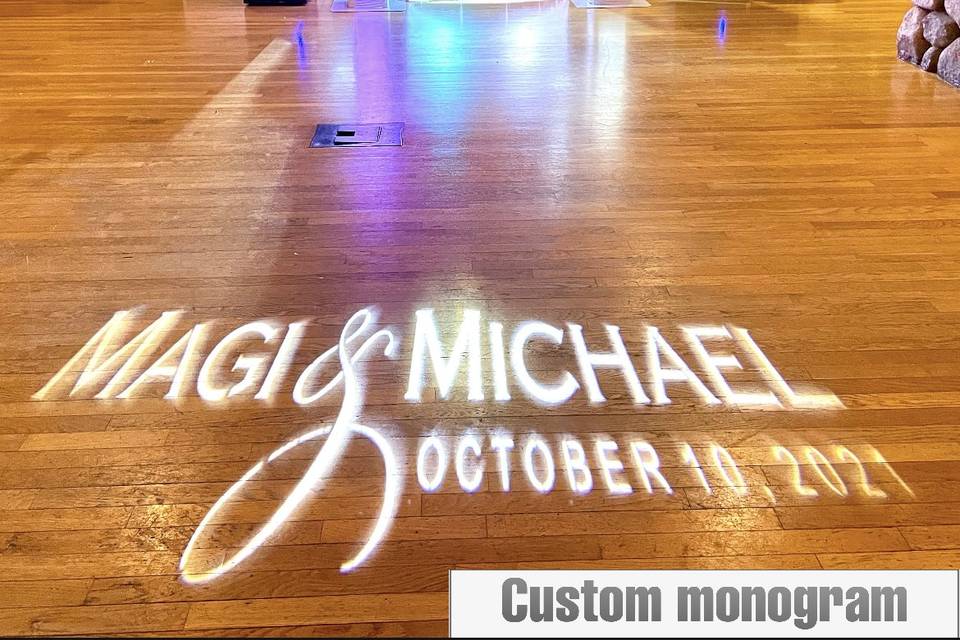 Custom monogram